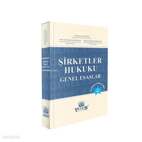 Şirketler Hukuku Genel Esaslar  Frontansicht 1