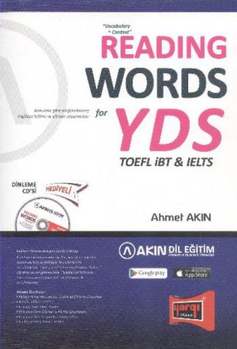 YDS Reading Words 2014  Frontansicht 1