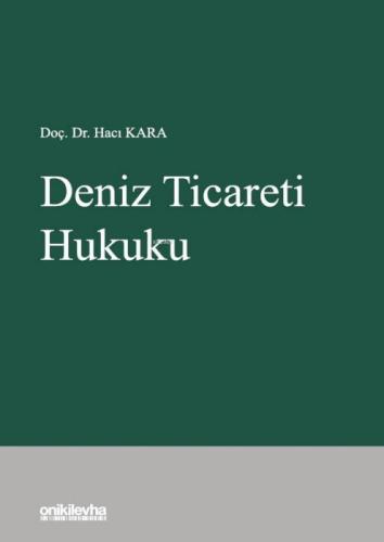 Deniz Ticareti Hukuku  Frontansicht 1