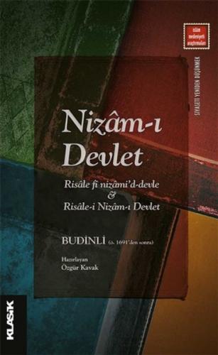Nizâm-ı Devlet;Risale fi Nizami'd-Devle İle Risale-i Nizam-ı Devlet - Budinli (Ö. 1691'den Sonra)  Frontansicht 1