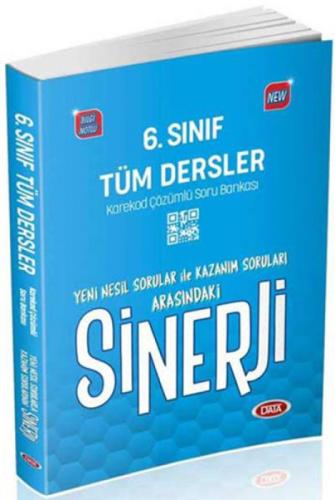 Data Yayınları 6. Sınıf Tüm Dersler Sinerji Soru Bankası Data  Frontansicht 1