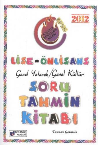 Lise - Önlisans Genel Yetenek - Genel Kültür Soru Tahmin Kitabı  Frontansicht 1
