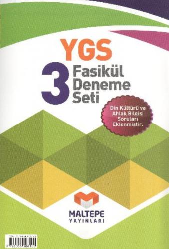 YGS 3 Fasikül Deneme  Frontansicht 1