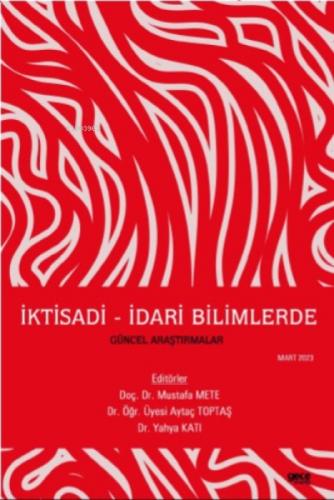 İktisadi - İdari Bilimlerde Güncel Araştırmalar  Frontansicht 1