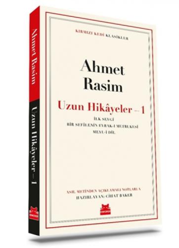 Ahmet Rasim - Uzun Hikayeler 1  Frontansicht 1