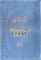 Farsça-Türkçe Lugat 2.hamur  Frontansicht 1