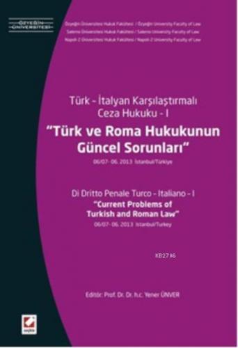 Türk ve Roma Hukukunun Güncel Sorunları  Frontansicht 1