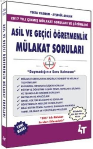 Asil ve Geçici Öğretmenlik Mülakat Soruları  Frontansicht 1