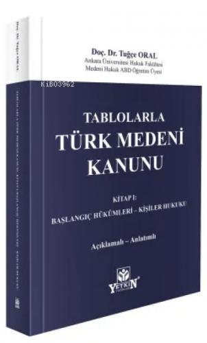 Tablolarla Türk Medeni Kanunu Kitap I  Frontansicht 1