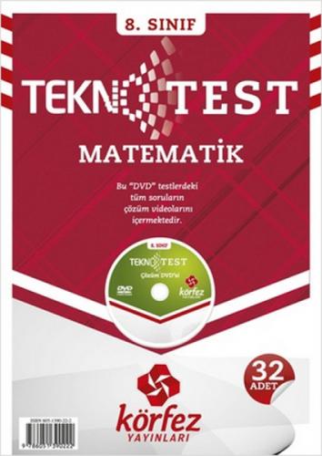 8. Sınıf Matematik Tekno Poşet Test Çözümlü (Dvd'li)  Frontansicht 1