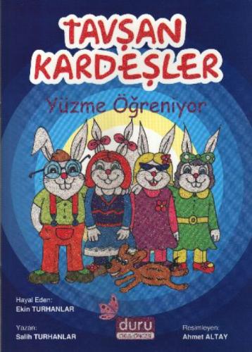 Tavşan Kardeşler Yüzme Öğreniyor  Frontansicht 1