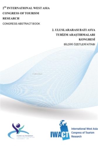 2. Uluslararası Batı Asya Turizm Araştırmaları Kongresi Bildiri Özetleri Kitabı  Frontansicht 1