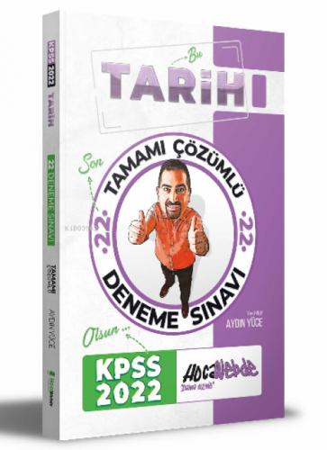 2022 KPSS Tarih Tamamı Çözümlü 22 Deneme  Frontansicht 1