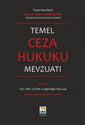 Temel Ceza Hukuku Mevzuatı (Ciltli)  Frontansicht 1