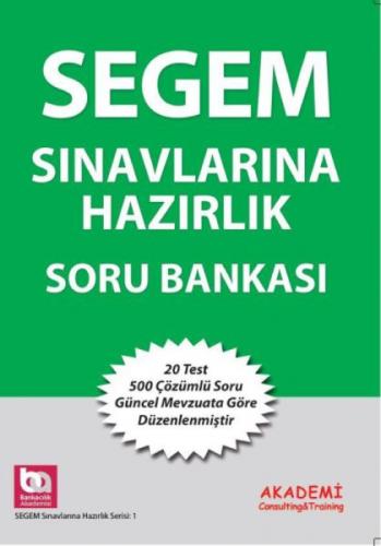 SEGEM Sınavlarına Hazırlık Soru Bankası  Frontansicht 1