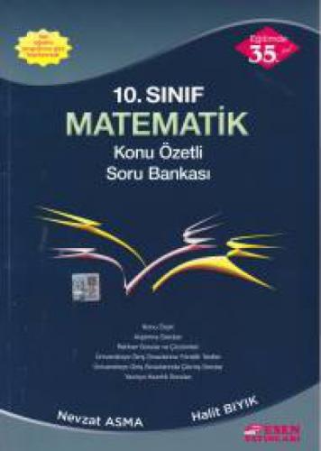 Esen Yayınları 10. Sınıf Matematik Konu Özetli Soru Bankası Esen  Frontansicht 1