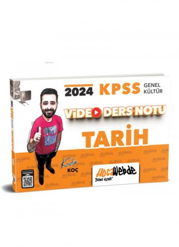 HocaWebde Yayınları 2024 KPSS Genel Kültür Tarih Video Ders Notu  Frontansicht 1