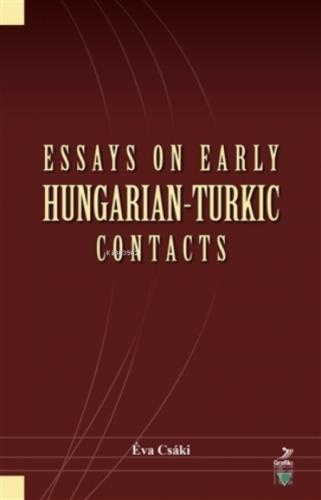 Essays On Early Hungarian-Turkic Contacts  Frontansicht 1