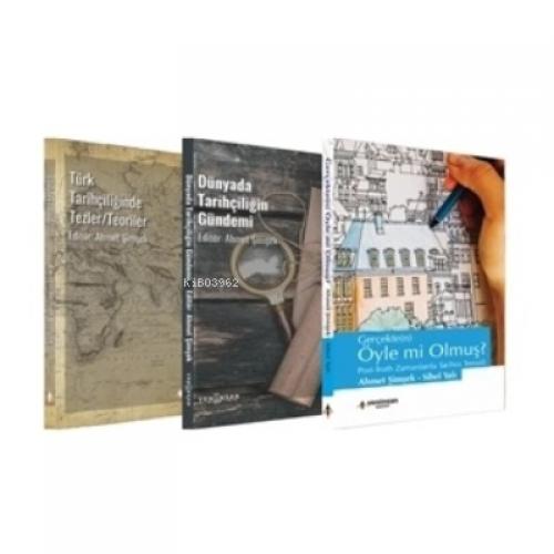 Ahmet Şimşek Kitaplığı (3 Kitap) ;Gerçekte(n) Öyle mi Olmuş? - Türk Tarihçiliğinde Tezler/Teoriler - Dünyada Tarihçiliğin Gündemi  Frontansicht 1