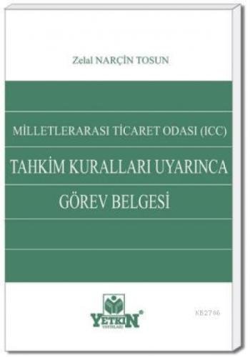 Milletlerarası Ticaret Odası (ICC) Tahkim Kuralları Uyarınca Görev Belgesi  Frontansicht 1