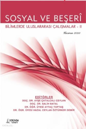 Sosyal ve Beşerî Bilimlerde Uluslararası Çalışmalar-II  Frontansicht 1