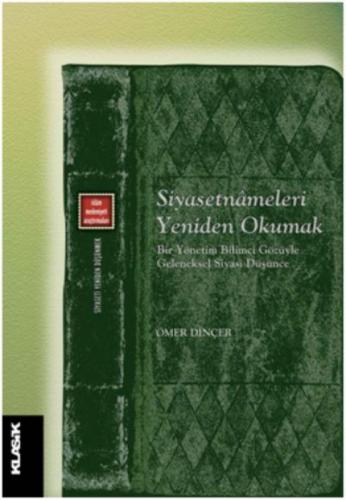 Siyasetnameleri Yeniden Okumak  Frontansicht 1