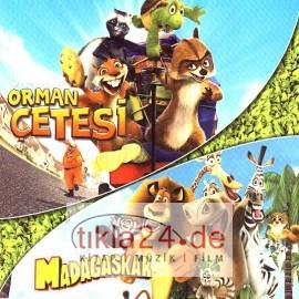 Orman Çetesi + Madagaskar Özel Set (4 VCD)  Frontansicht 1