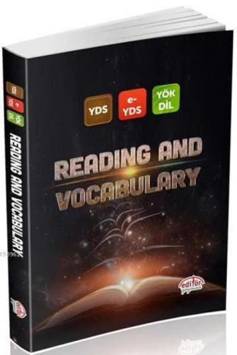 Editör Yayınları YDS e-YDS YÖKDİL Reading and Vocabulary Editör  Frontansicht 1