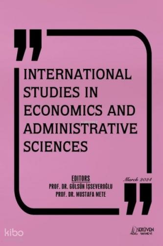 International Studies in Economics and Administrative Sciences - March 2024  Frontansicht 1