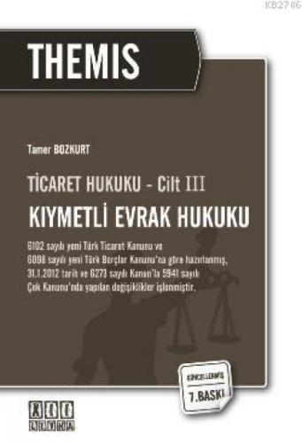 THEMIS Kıymetli Evrak Hukuku  Frontansicht 1