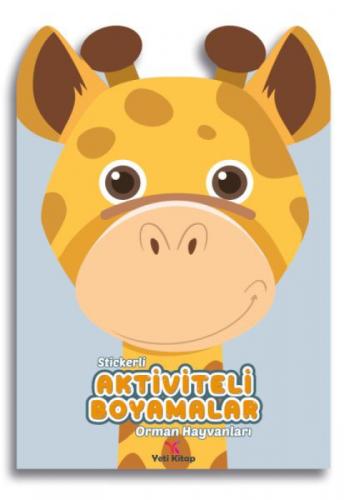 Stickerli Aktiviteli Boyamalar - Orman Hayvanları  Frontansicht 1