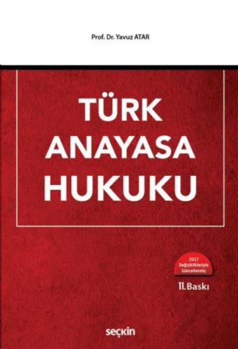 Türk Anayasa Hukuku  Frontansicht 1
