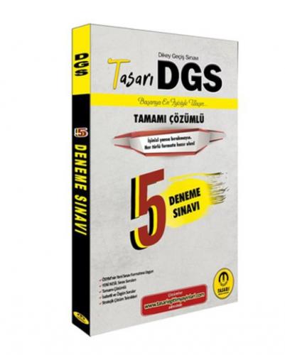 DGS Tamamı Çözümlü 5 Deneme Sınavı  Frontansicht 1