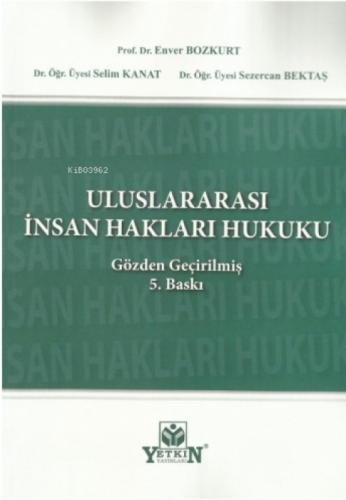 Uluslararası İnsan Hakları Hukuku  Frontansicht 1