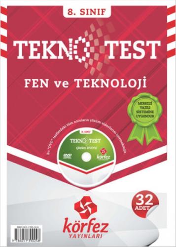 8. Sınıf Fen ve Teknoloji Tekno Poşet Test Çözümlü (Dvd'li)  Frontansicht 1