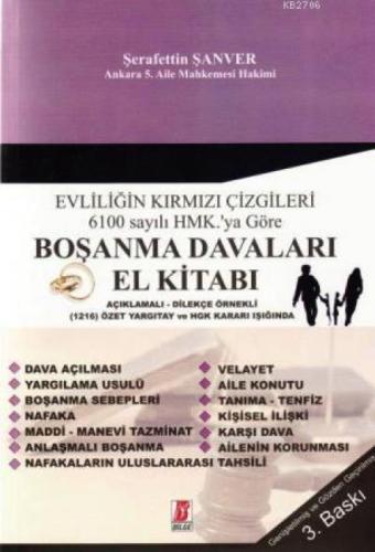 Evliliğin Kırmızı Çizgileri 6100 Sayılı HMK. ' ya Göre Boşanma Davaları El Kitabı  Frontansicht 1