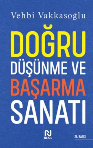 Doğru Düşünme ve Başarma Sanatı  Frontansicht 1