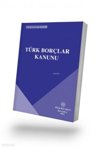 Türk Borçlar Kanunu 2024 (Cep Kanunu)  Frontansicht 1