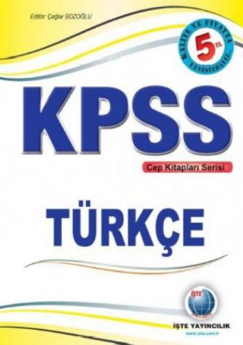 KPSS Lise - Önlisans Türkçe Cep Kitabı  Frontansicht 1