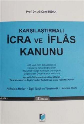 Karşılaştırmalı İcra ve İflas Kanunu  Frontansicht 1