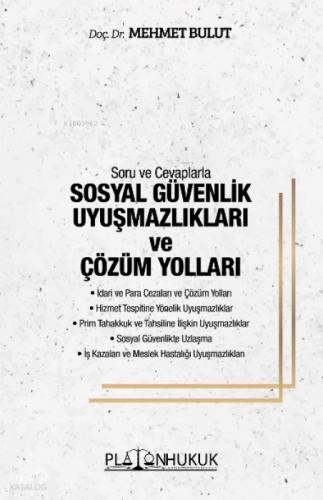 Sosyal Güvenlik Uyuşmazlıkları ve Çözüm Yolları;Soru ve Cevaplarla  Frontansicht 1