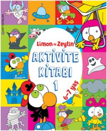 Limon ile Zeytin Aktivite Kitabı  Frontansicht 1