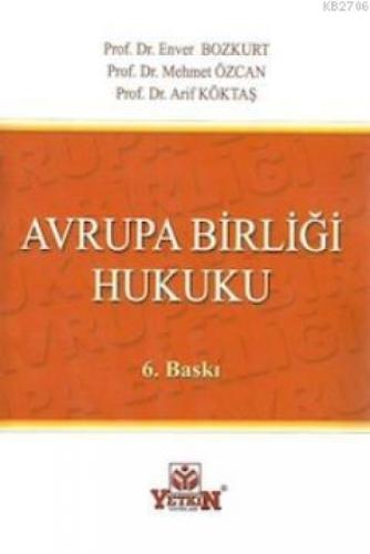 Avrupa Birliği Hukuku  Frontansicht 1