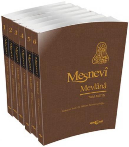 Mesnevi Tam Metin - Küçük (6 Cilt Takım)  Frontansicht 1