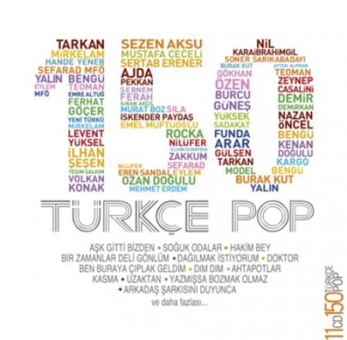 150 Türkçe Pop (11 CD)  Frontansicht 1