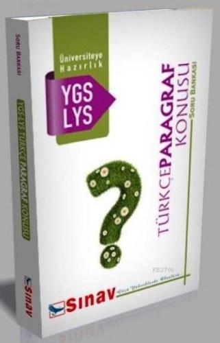 YGS - LYS Türkçe Paragraf Konusu Soru Bankası  Frontansicht 1
