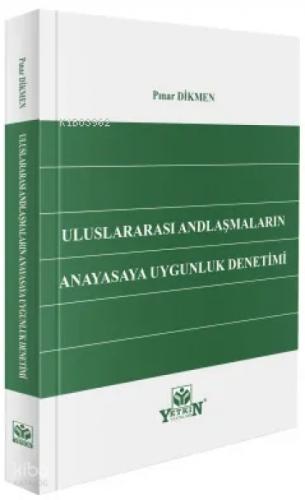 Uluslararası Andlaşmların Anayasaya Uygunluk Denetimi  Frontansicht 1