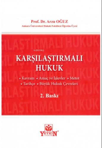 Karşılaştırmalı Hukuk  Frontansicht 1