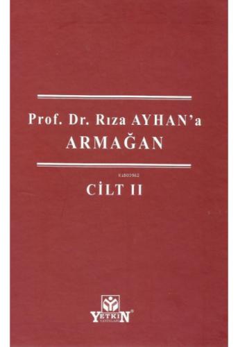 Prof. Dr. Rıza Ayhana Armağan  Frontansicht 1