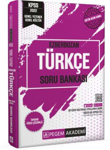 2022 Genel Yetenek Genel Kültür Ezberbozan Türkçe Soru Bankası  Frontansicht 1